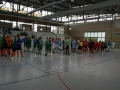 Aufstellung der Teams